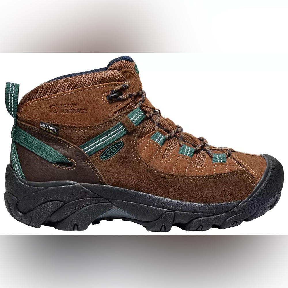 KEEN Women's Targhee II Mid Waterproof Hiking Boots Leave No Trace